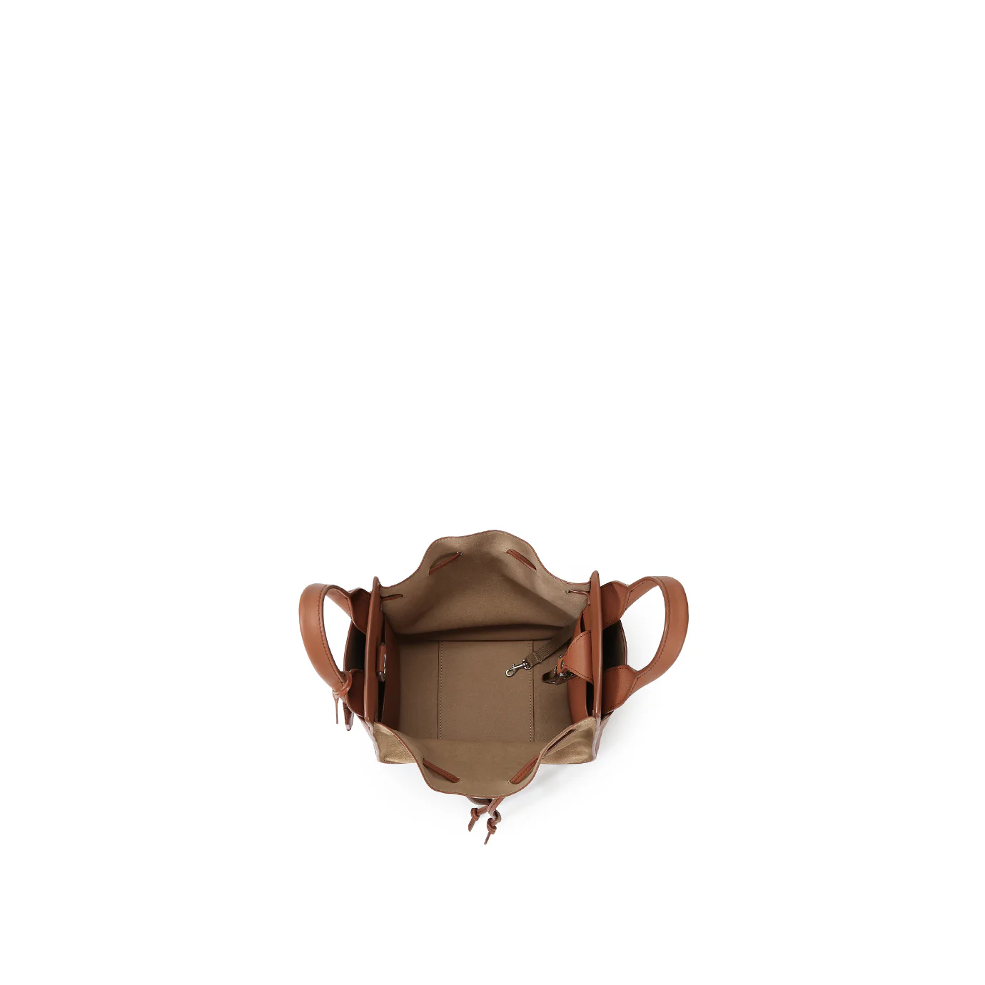 LU-II Ruched Top Handle Bag - Image 5