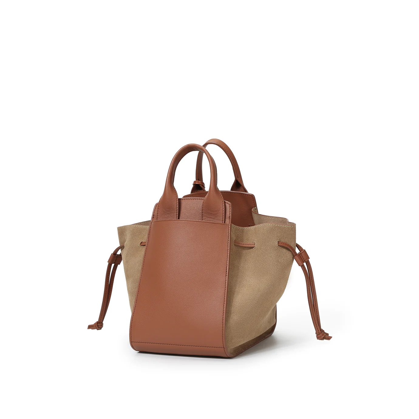 LU-II Ruched Top Handle Bag - Image 6