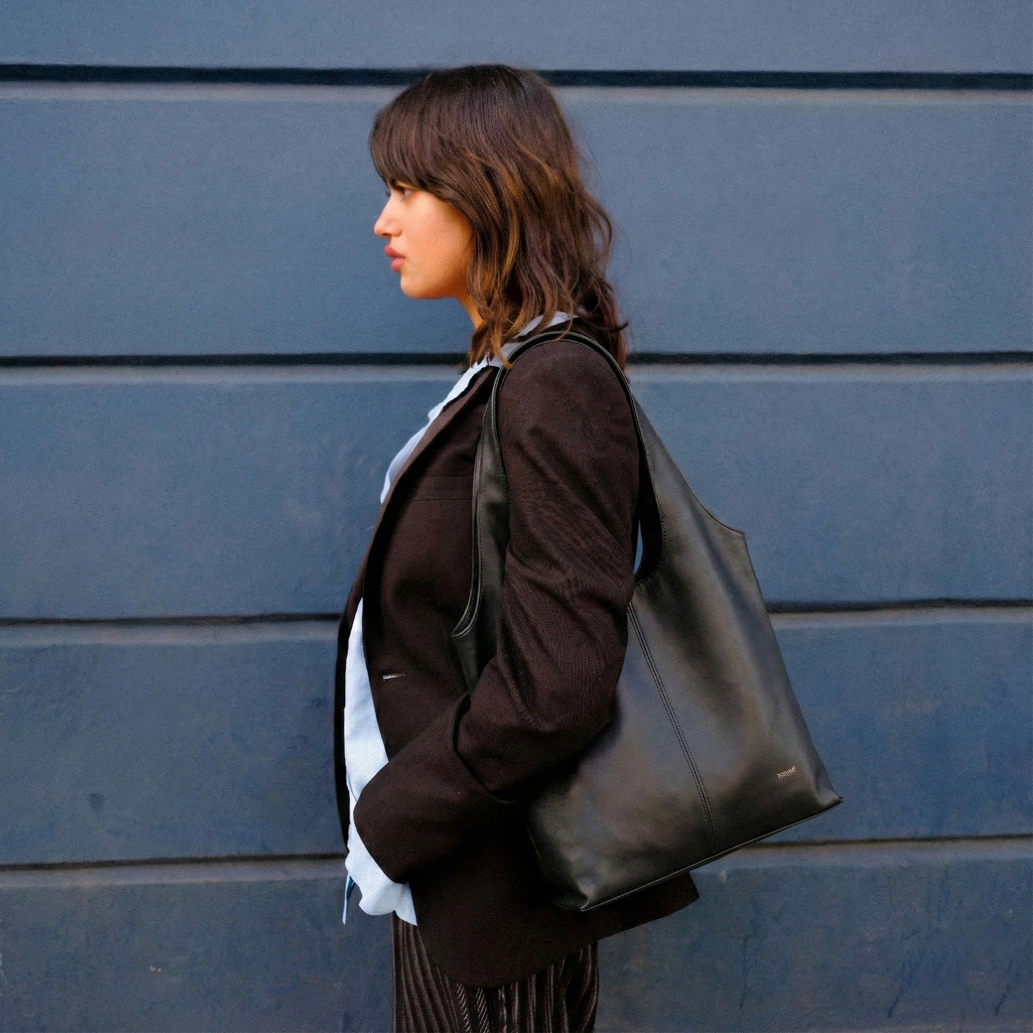 LATTICE Basket Tote Bag - Image 2