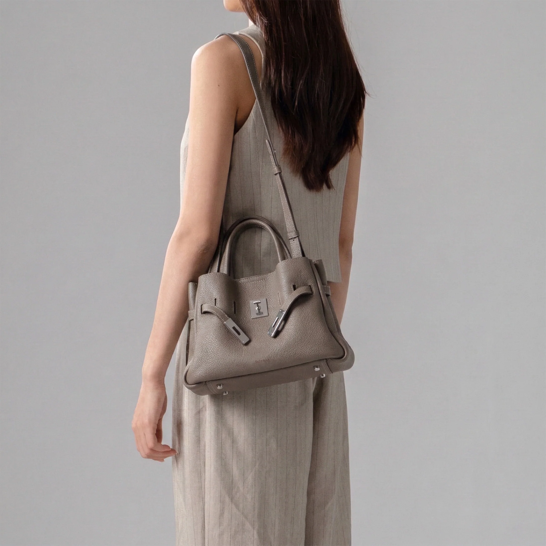 SAOIRSE Belt Soft Structural Shoulder Tote Mini - Image 3