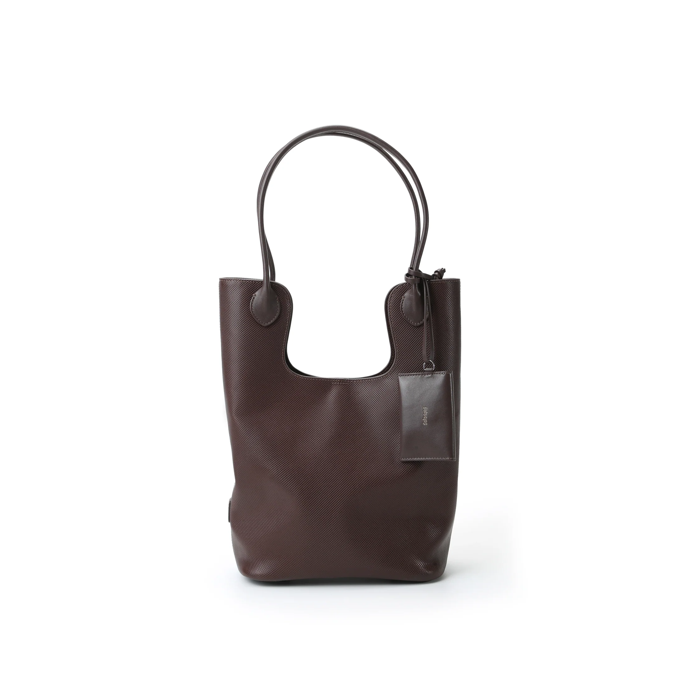 Puzzle Cutout Shoulder Tote Bag - Image 4